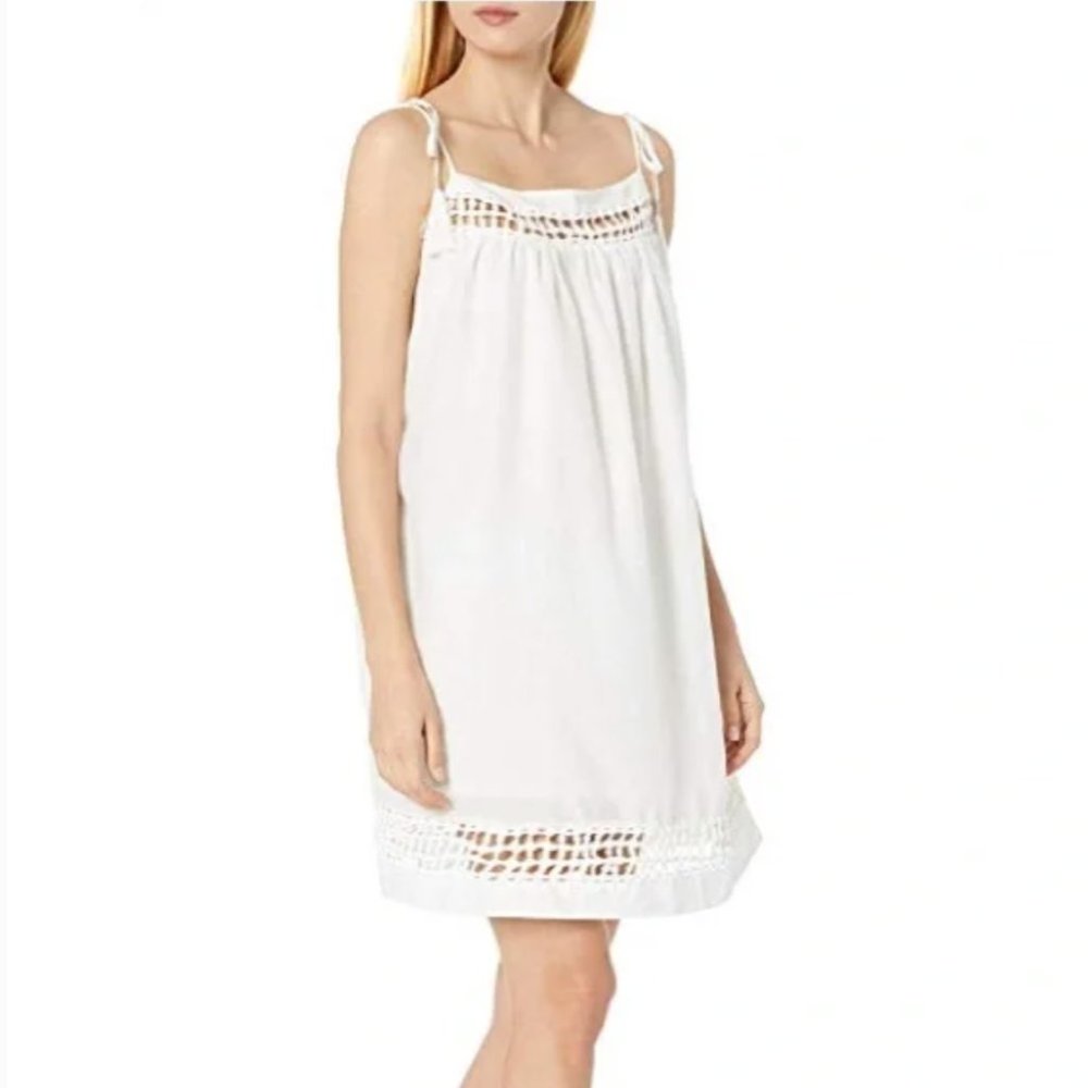 Joe's Jeans Layla Dress in White Lawn (Size Small)
